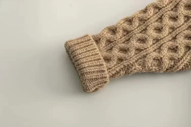 Kids Button-Up Knit Cardigan