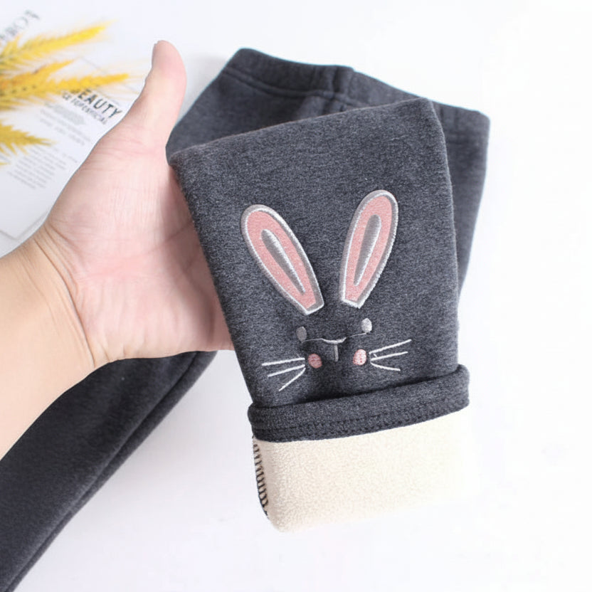 Girls Fleece-Lined Leggings