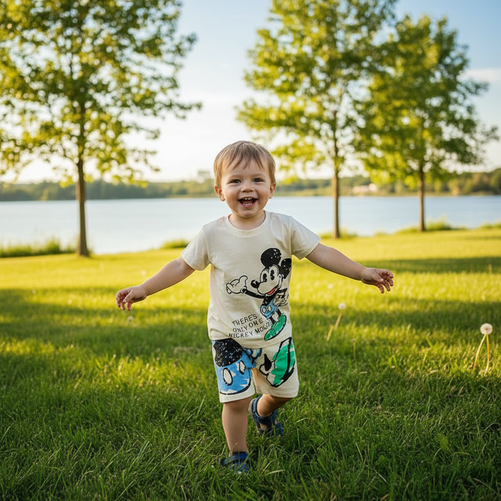 Kids 2 Piece T-Shirt & Shorts Set