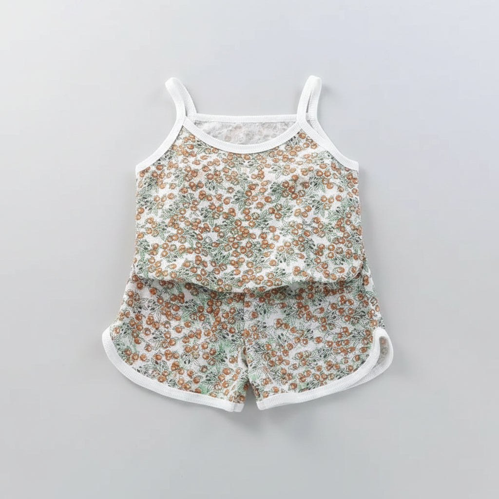 Girls Top & Shorts Summer Set