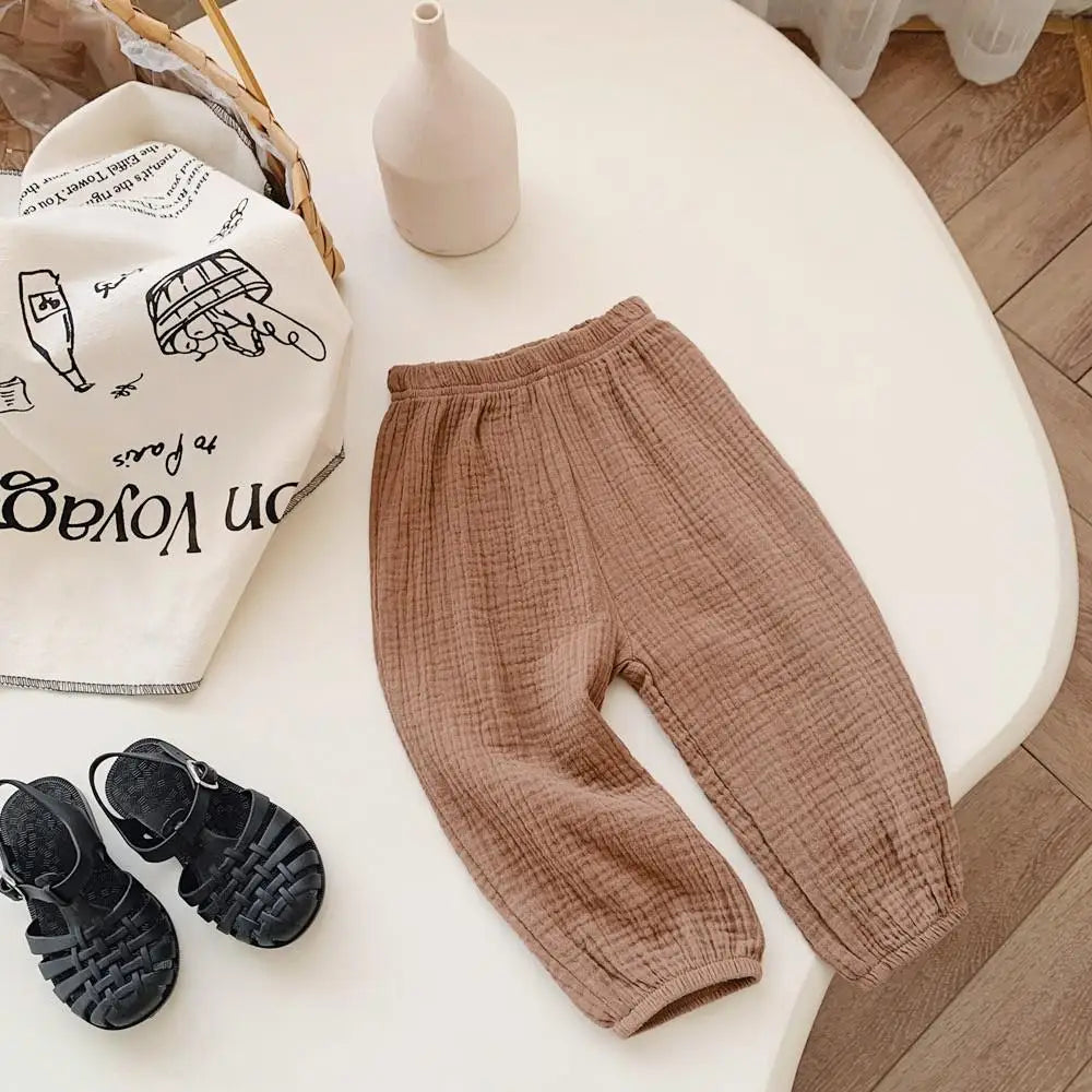 Kids Loose Casual Pants