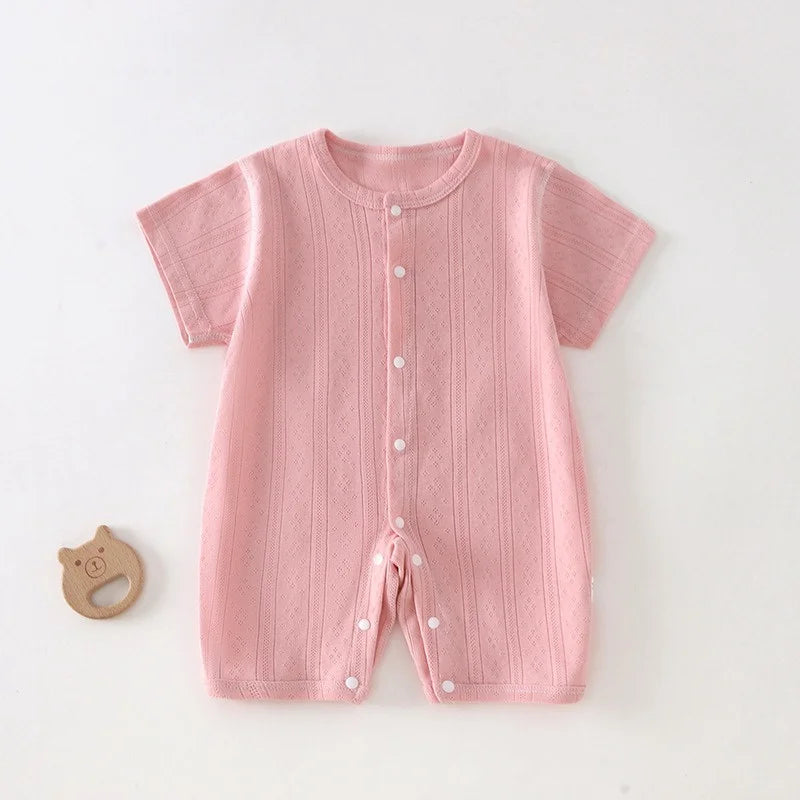 Baby Short Sleeve Breathable Romper