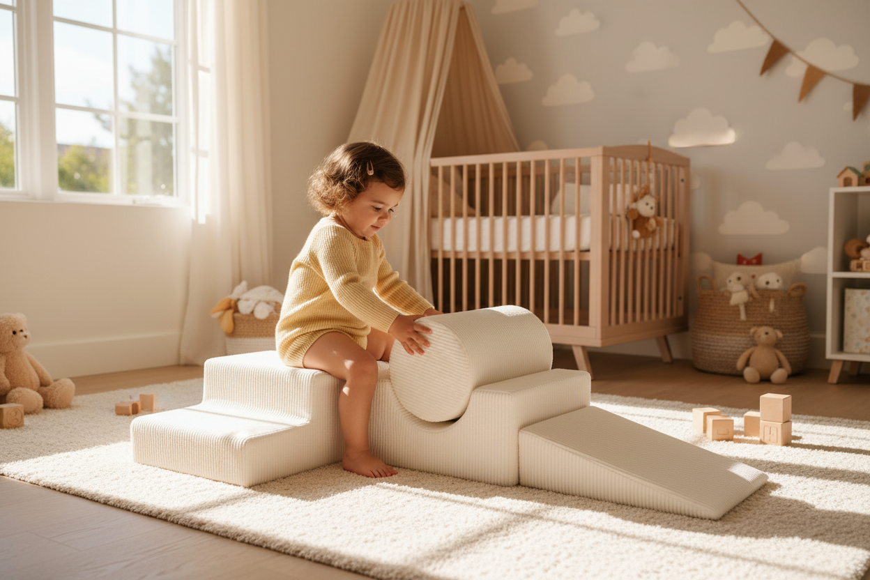 Bearly Corduroy Shape Set 4-Elements - Cream