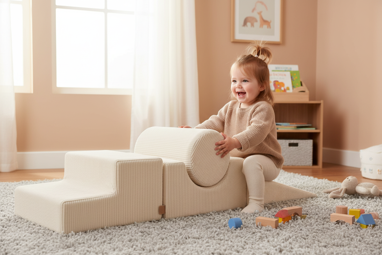 Bearly Corduroy Shape Set 4-Elements - Cream