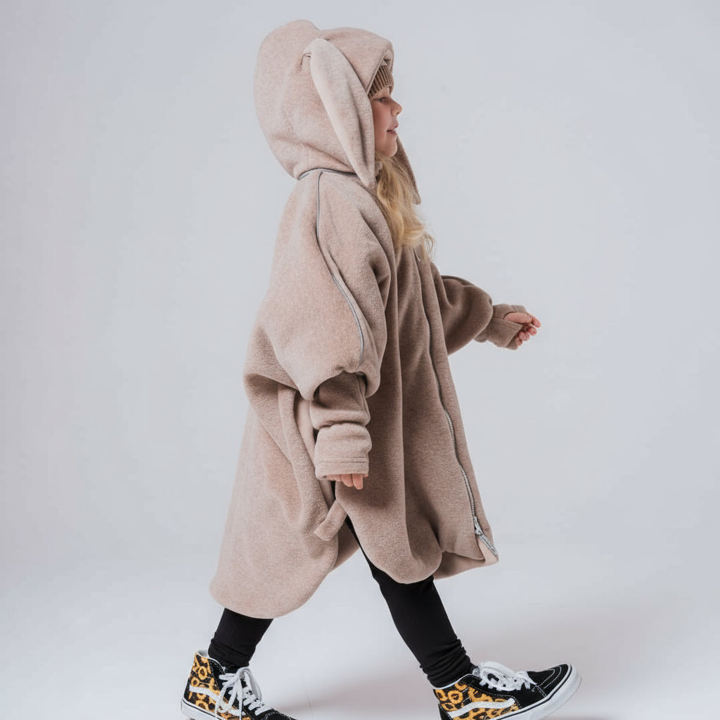 Car Poncho For Kids - Bunny