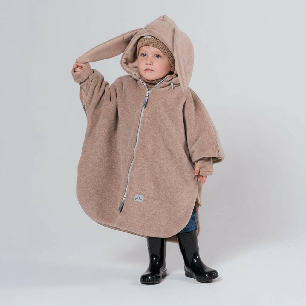 Car Poncho For Kids - Bunny