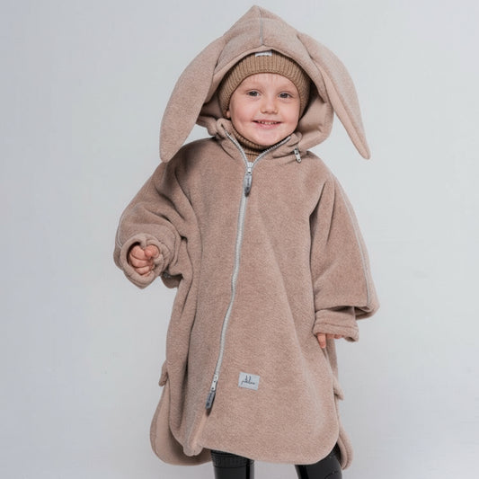 Car Poncho For Kids - Bunny