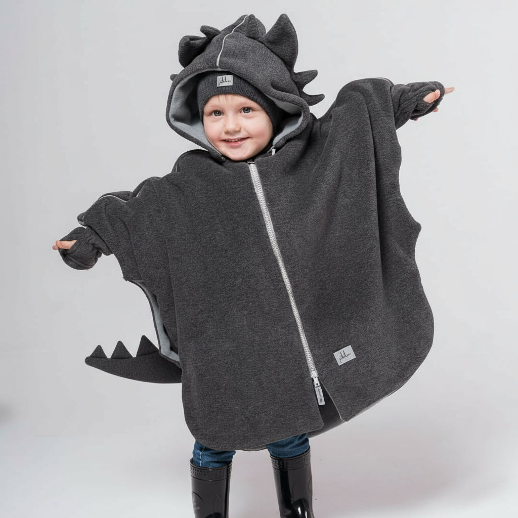 Car Poncho For Kids - Dragon