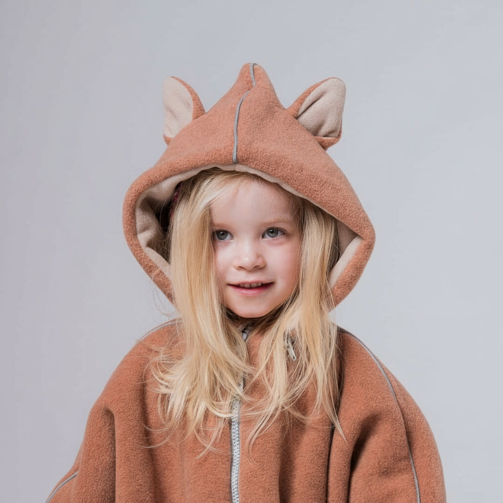 Car Poncho For Kids - Fox