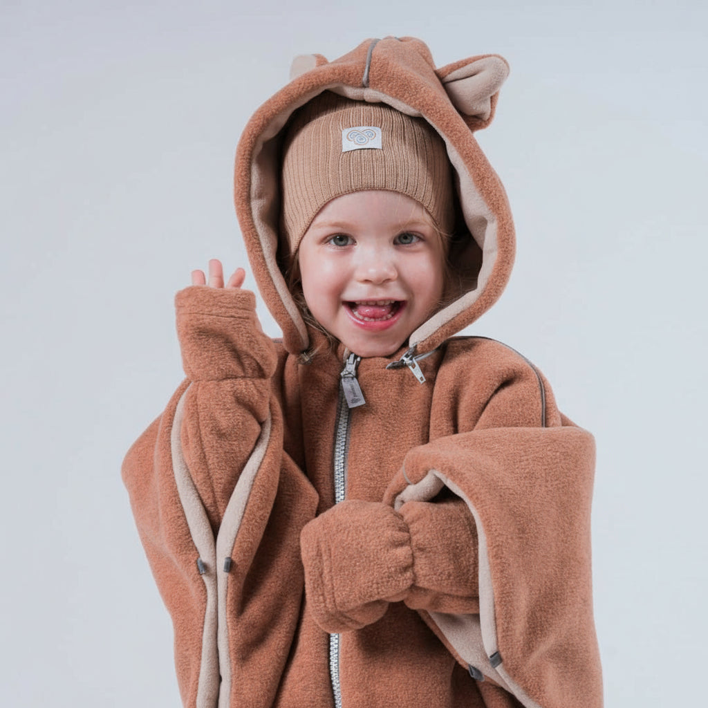 Car Poncho For Kids - Fox