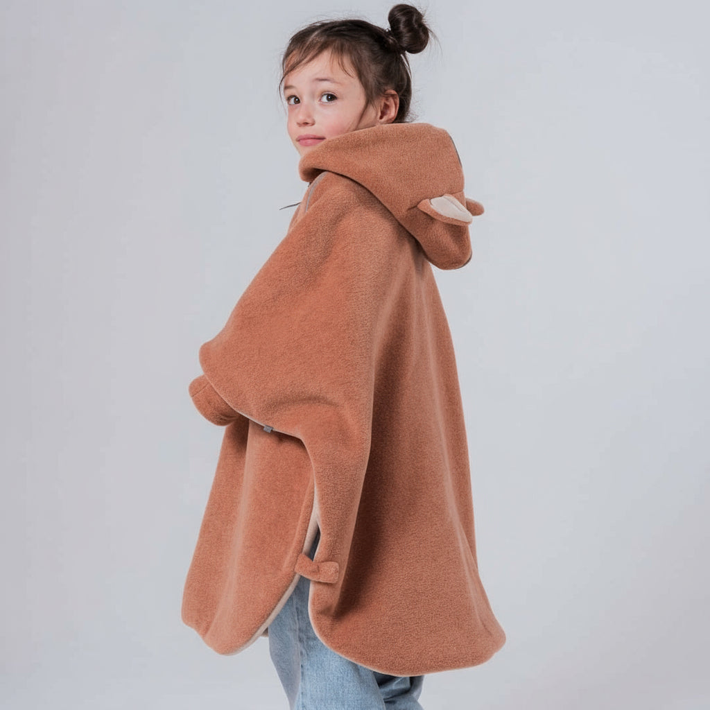 Car Poncho For Kids - Fox