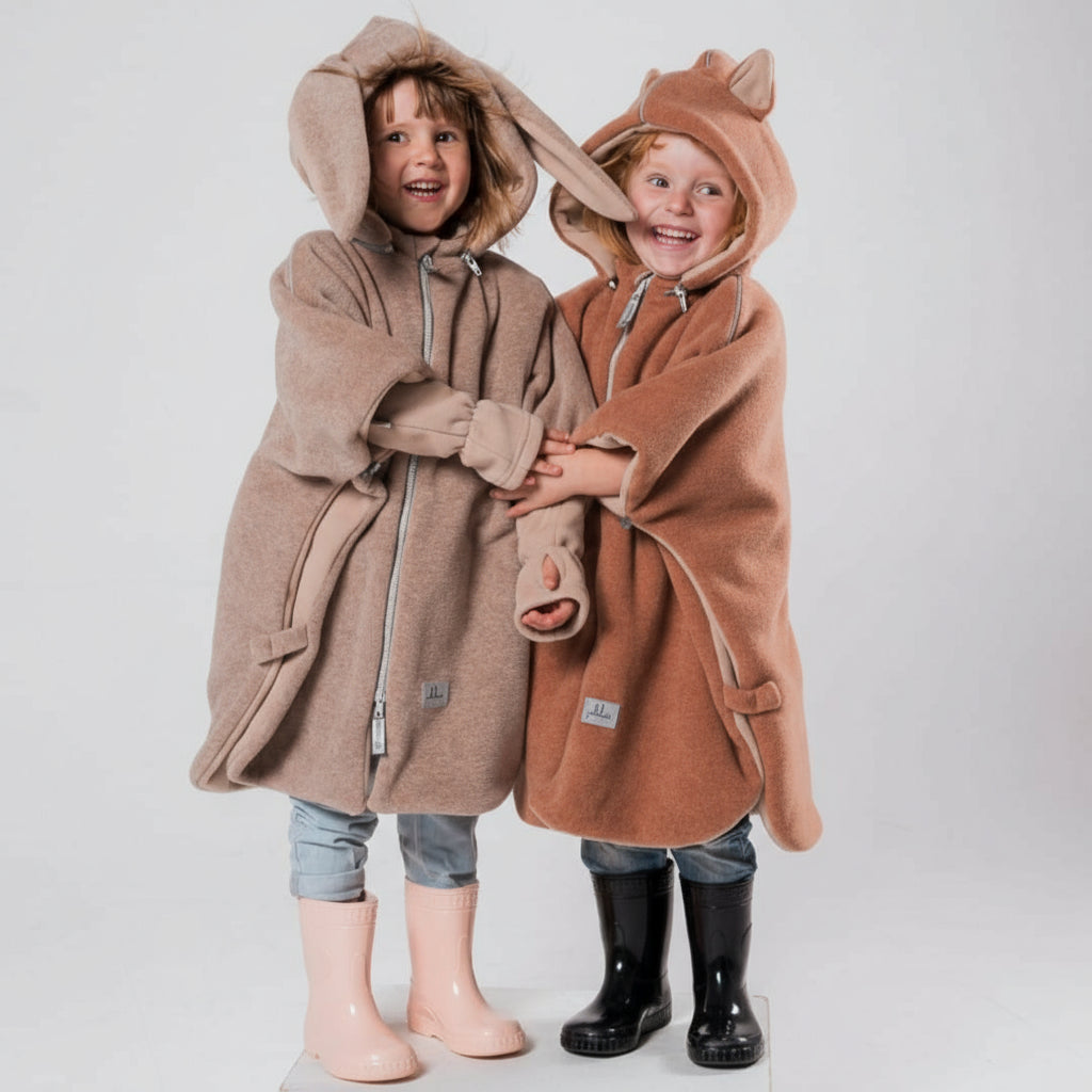 Car Poncho For Kids - Fox