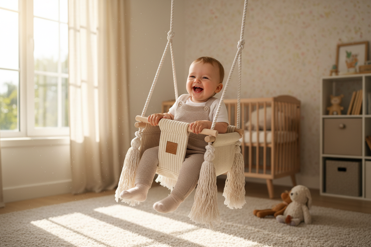 Baby Swing - Ecru