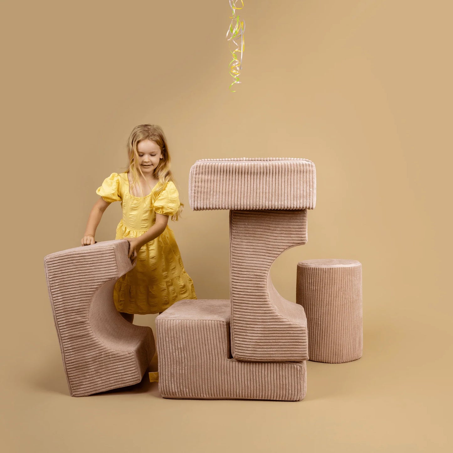 Aesthetic Shape Set 5-Elements - Powder Pink
