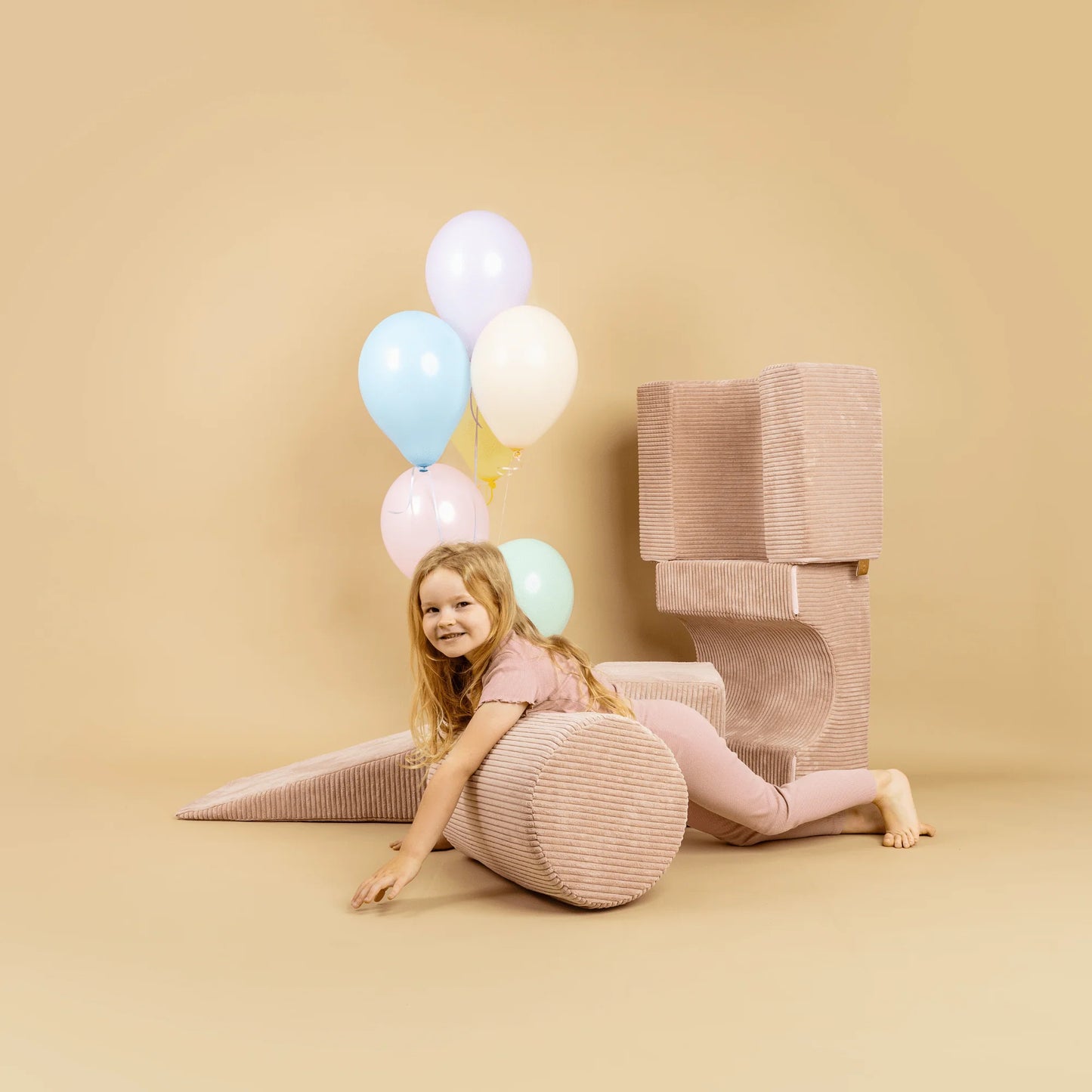 Aesthetic Shape Set 5-Elements - Powder Pink