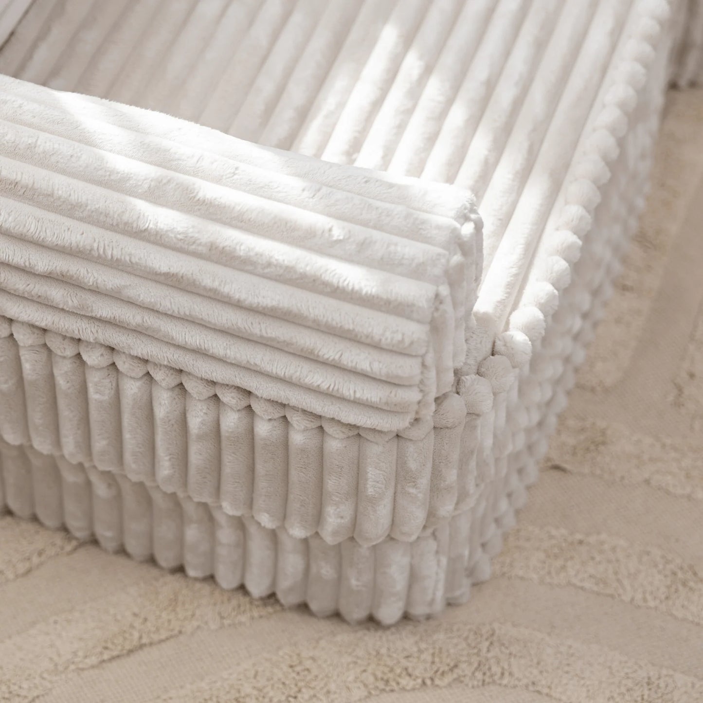 Medium Modular Sofa for Kids - Churros White Plus