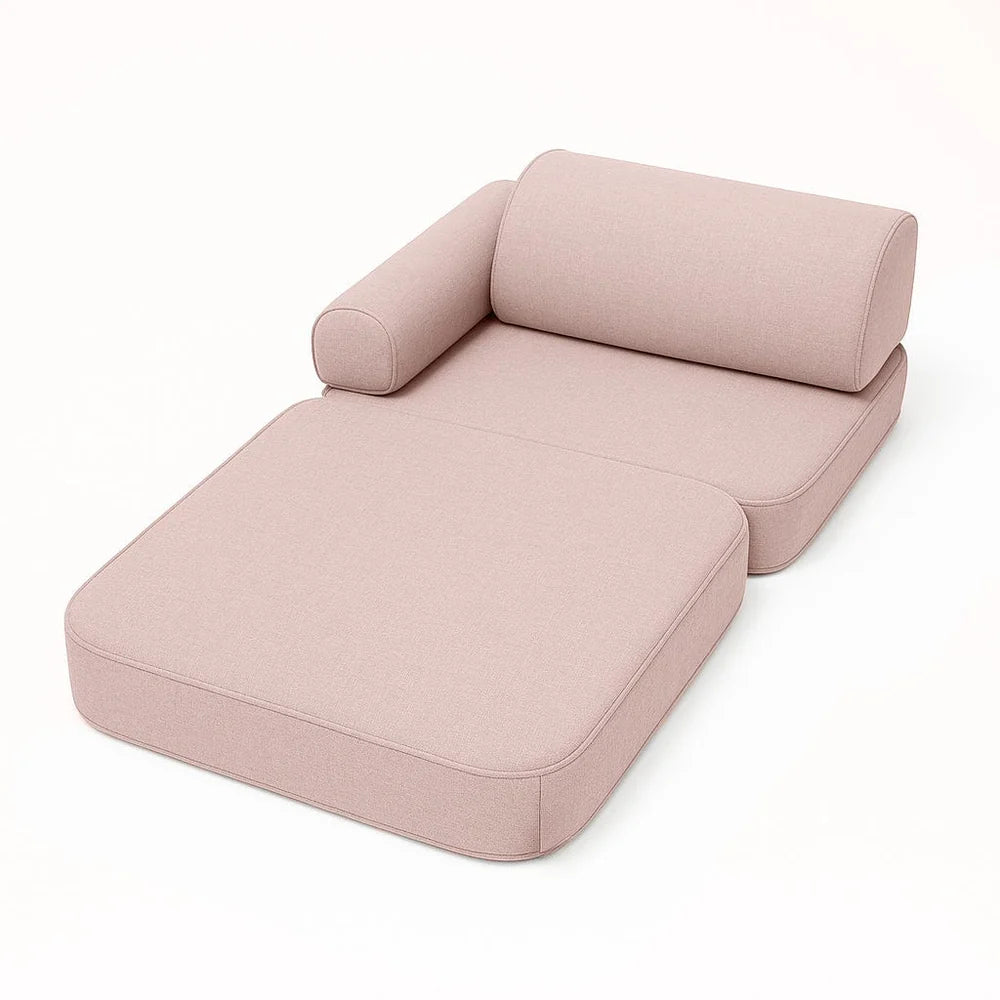 Outzy Pocket Sofa For Children - Rosy Dune Pink