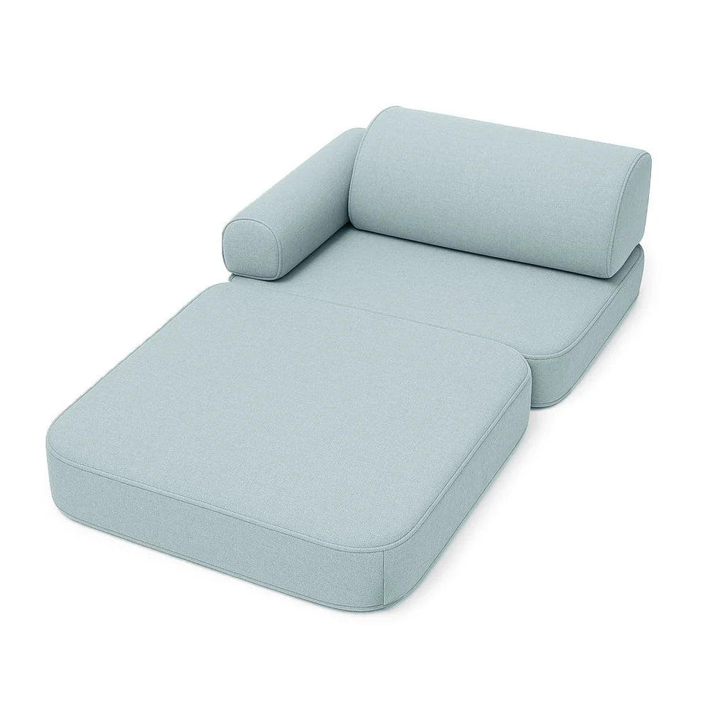 Outzy Pocket Sofa For Children - Cloudberry Sky Blue