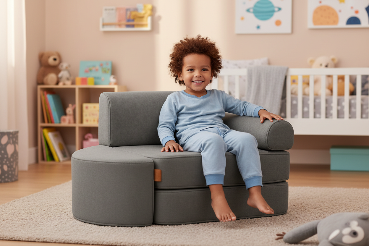 Outzy Pocket Sofa For Children - Clay Taupe