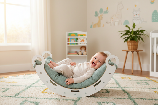 Snug Rocker voor Kinderen - Verse Munt Kussen - MEDIUM