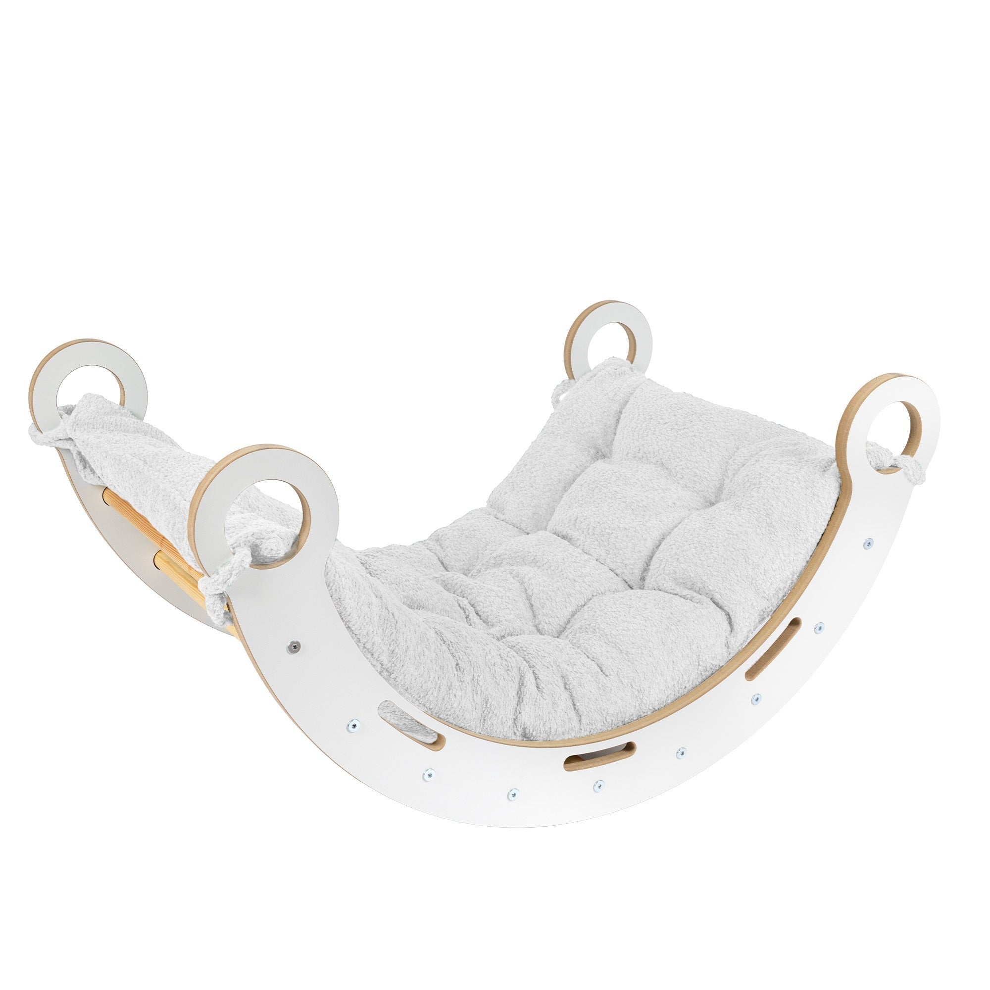 Snug Rocker for Kids - White Pillow