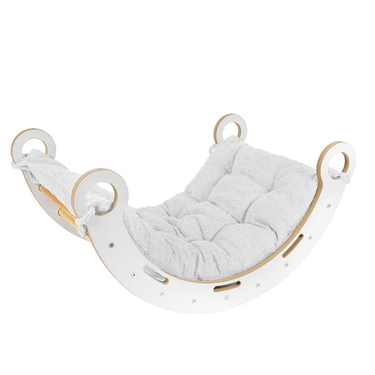 Snug Rocker for Kids - White Pillow